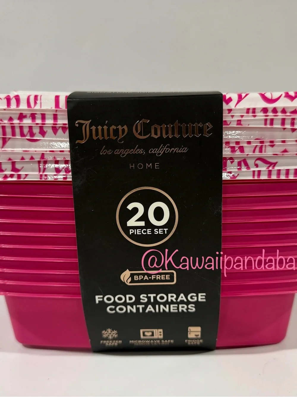 Juicy Couture 10 containers
